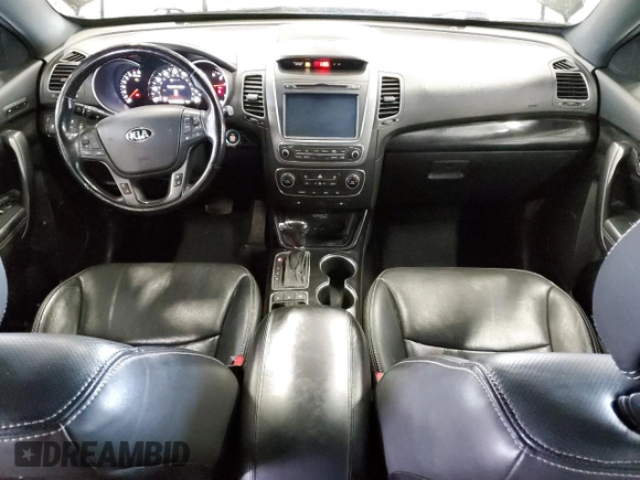 2014 Kia Sorento SX with VIN 5XYKWDA74EG437110, listed as a Copart auction lot 53505365 with 124,552 mi miles and Clean Title. Bid and sale history available at carsss.com. Image 8.