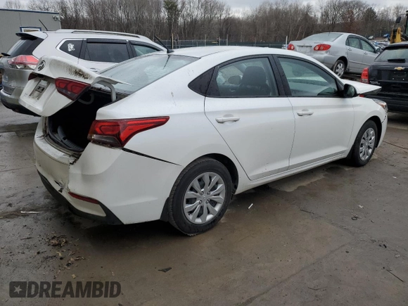 2020 Hyundai Accent SE with VIN 3KPC24A61LE094225, listed as a Copart auction lot 36822383 with 18,286 mi miles. Bid and sale history available at carsss.com. Image 3.
