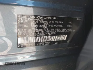 2024 Toyota Venza LE with VIN JTEAAAAH1RJ177932, listed as a IAAI auction lot 41758637 with 29,346 mi miles and . Bid and sale history available at DreamBid. Image 9.