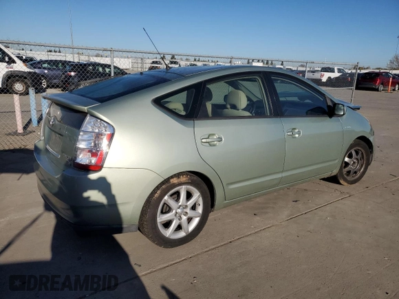 2007 Toyota Prius with VIN JTDKB20U473211468, listed as a Copart auction lot 50010765 with 134,566 mi miles and Salvage Title. Bid and sale history available at carsss.com. Image 3.