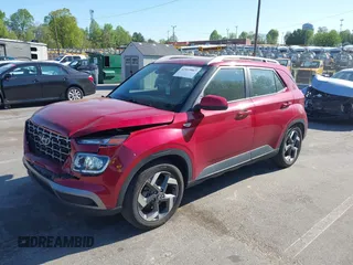 2023 Hyundai Venue Limited with VIN KMHRC8A3XPU210433, listed as a IAAI auction lot 42019863 with 54,101 mi miles and . Bid and sale history available at DreamBid. Image 2.
