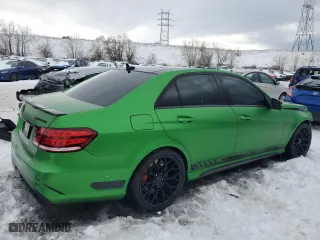 2015 Mercedes-Benz E-Class E 63 AMG S-Model with VIN WDDHF7GB4FB111672, listed as a Copart auction lot 89174025 with 88,641 mi miles and Salvage Title. Bid and sale history available at carsss.com. Image 3.
