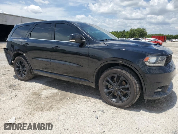 2020 Dodge Durango R/T with VIN 1C4SDJCT4LC188288, listed as a Copart auction lot 58652195 with 86,267 mi miles and Salvage title. Bid and sale history available at DreamBid. Image 4.