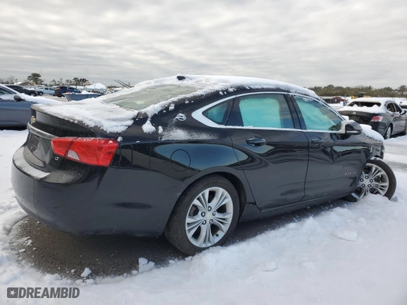 2015 Chevrolet Impala LT with VIN 2G1125S31F9252527, listed as a Copart auction lot 44163785 with 0 mi miles and Clean Title. Bid and sale history available at carsss.com. Image 3.