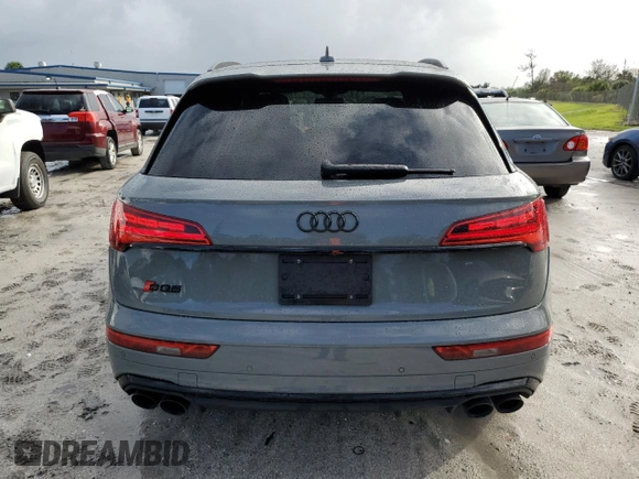 2022 Audi SQ5 Prestige with VIN WA1C4AFY7N2042403, listed as a Copart auction lot 76625154 with 48,871 mi miles and Salvage Title. Bid and sale history available at carsss.com. Image 6.