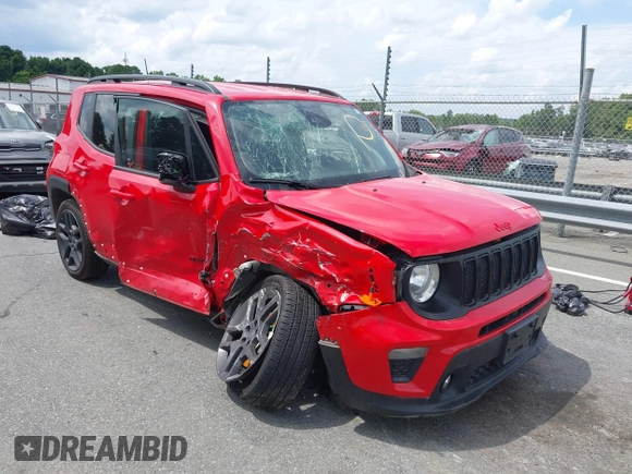 2022 Jeep Renegade Latitude with VIN ZACNJDB16NPN82636, listed as a IAAI auction lot 42501579 with 62,382 mi miles and . Bid and sale history available at DreamBid. Image 1.