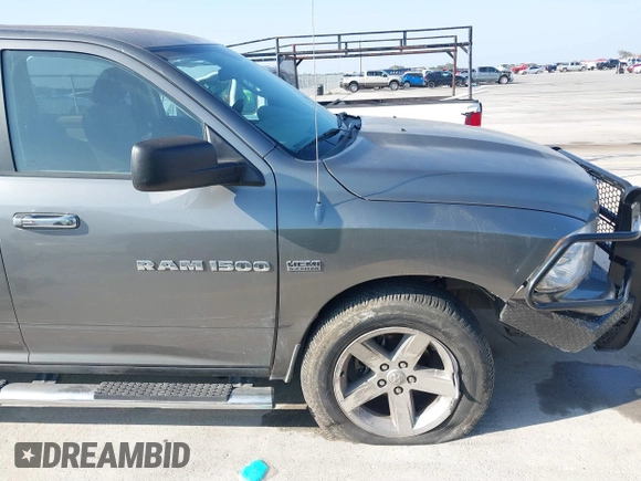 2012 Ram 1500 Big Horn with VIN 1C6RD7LTXCS196586, listed as a IAAI auction lot 41514508 with 43,010 mi miles. Bid and sale history available at carsss.com. Image 6.
