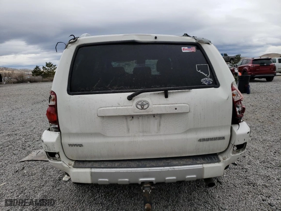 2004 Toyota 4Runner SR5 with VIN JTEBU14R348026218, listed as a Copart auction lot 49927545 with 0 mi miles and Salvage Title. Bid and sale history available at carsss.com. Image 6.