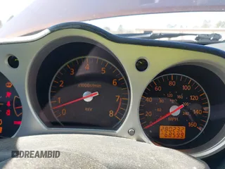 2006 Nissan 350Z with VIN JN1AZ34D66M307234, listed as a IAAI auction lot 41775046 with 280,232 mi miles and . Bid and sale history available at DreamBid. Image 7.