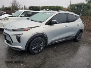 2022 Chevrolet Bolt EUV Premier with VIN 1G1FZ6S09N4126320, listed as a Copart auction lot 85140044 with 44,149 mi miles and Salvage Title. Bid and sale history available at carsss.com. Image 1.