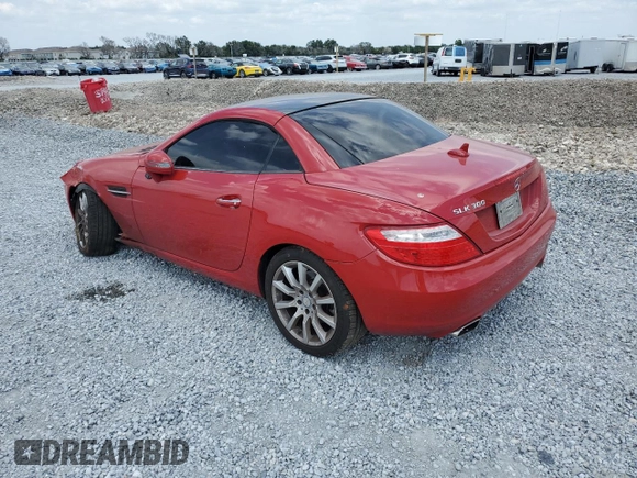 2016 Mercedes-Benz SLK 300 with VIN WDDPK3JA8GF115508, listed as a Copart auction lot 54140375 with 48,929 mi miles and Salvage title. Bid and sale history available at DreamBid. Image 2.