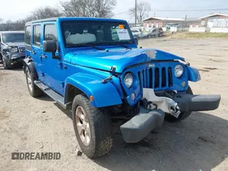 2015 Jeep Wrangler Unlimited Altitude с VIN 1C4HJWEG3FL584314, выставлен на аукционе IAAI как лот 41802581 с пробегом 145 143 миль миль и . История ставок и продаж доступна на DreamBid. Изображение 1.