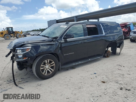 2016 Chevrolet Suburban LS with VIN 1GNSKGECXGR472220, listed as a Copart auction lot 70735924 with 180,338 mi miles and Salvage Title. Bid and sale history available at carsss.com. Image 1.