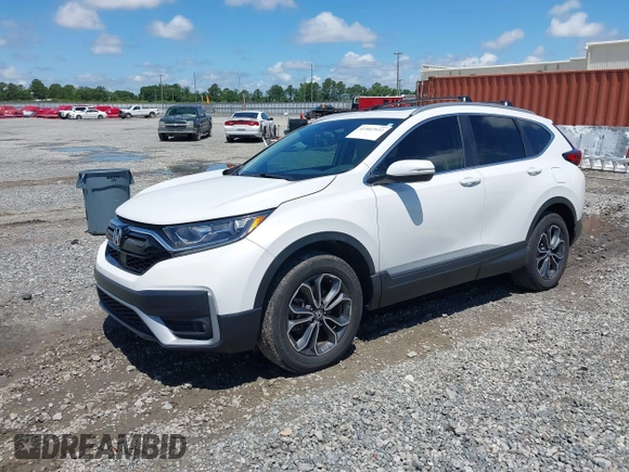 2021 Honda CR-V EX-L with VIN 5J6RW2H82MA008803, listed as a IAAI auction lot 42502922 with 15,638 mi miles and . Bid and sale history available at DreamBid. Image 17.