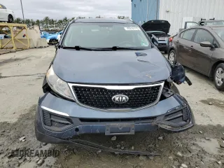 2016 Kia Sportage LX with VIN KNDPBCAC0G7826707, listed as a Copart auction lot 49314115 with Not Provided miles and Salvage Title. Bid and sale history available at carsss.com. Image 5.