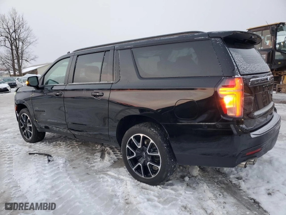 2023 Chevrolet Suburban RST with VIN 1GNSKEKL7PR237198, listed as a Copart auction lot 41910205 with 71,908 mi miles and Salvage Title. Bid and sale history available at carsss.com. Image 2.