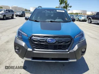 2023 Subaru Forester Wilderness with VIN JF2SKAMC9PH456962, listed as a Copart auction lot 58353725 with 21,487 mi miles and Salvage title. Bid and sale history available at DreamBid. Image 5.