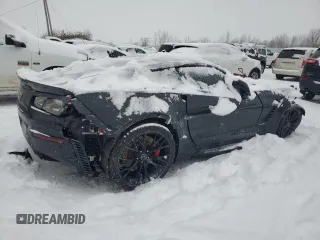 2019 Chevrolet Corvette Z06 1LZ with VIN 1G1YP2D60K5605501, listed as a Copart auction lot 41629445 with 0 mi miles and Salvage Title. Bid and sale history available at carsss.com. Image 3.