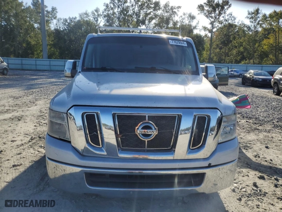2012 Nissan NVP SV with VIN 5BZBF0AA0CN200558, listed as a Copart auction lot 77629944 with NaN miles and Salvage Title. Bid and sale history available at carsss.com. Image 5.