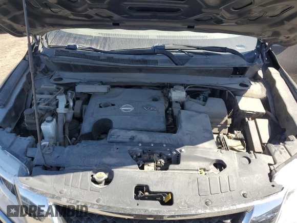 2015 Nissan Pathfinder SV with VIN 5N1AR2MN0FC689360, listed as a Copart auction lot 61433765 with 95,663 mi miles and Salvage title. Bid and sale history available at DreamBid. Image 12.