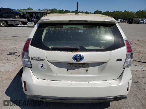 2015 Toyota Prius Two with VIN JTDZN3EU5FJ029194, listed as a Copart auction lot 48869355 with 64,547 mi miles and Salvage Title. Bid and sale history available at DreamBid. Image 6.