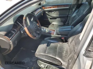 2006 Audi A8 4.2L with VIN WAUML44E26N021186, listed as a Copart auction lot 74382994 with Not provided miles and Salvage title. Bid and sale history available at DreamBid. Image 7.
