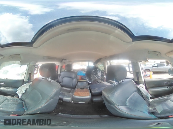 2017 Nissan Armada Platinum with VIN JN8AY2NF8H9301150, listed as a Copart auction lot 48145165 with 121,835 mi miles and Salvage Title. Bid and sale history available at carsss.com. Image 13.