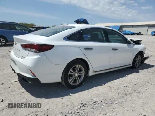 2018 Hyundai Sonata SEL with VIN 5NPE34AF6JH699615, listed as a Copart auction lot 53495005 with 68,730 mi miles and Salvage Title. Bid and sale history available at DreamBid. Image 3.