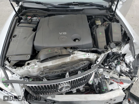 2010 Lexus IS 250 with VIN JTHBF5C24A5110506, listed as a Copart auction lot 52931455 with 117,942 mi miles and Salvage Title. Bid and sale history available at DreamBid. Image 11.