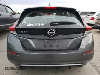 2025 Nissan LEAF S with VIN 1N4AZ1BV0SC561170, listed as a Copart auction lot 81486054 with 1,434 mi miles and Salvage Title. Bid and sale history available at carsss.com. Image 6.