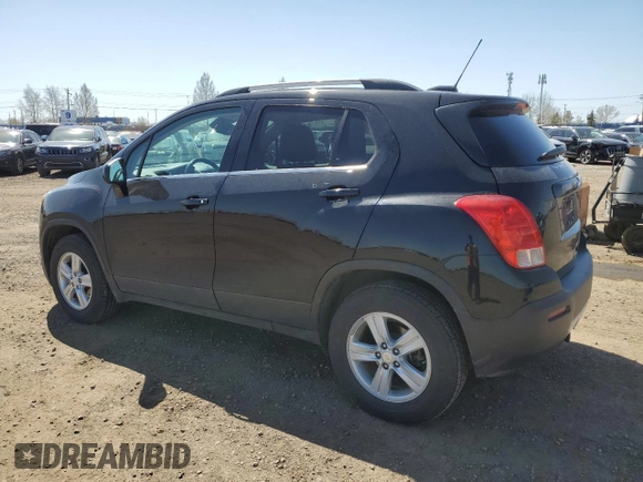 2016 Chevrolet Trax LT with VIN 3GNCJPSB6GL215825, listed as a Copart auction lot 55723165 with 166,120 mi miles and Clean Title. Bid and sale history available at DreamBid. Image 2.