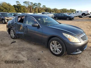 2011 Infiniti G25 Journey with VIN JN1DV6APXBM830789, listed as a Copart auction lot 87278164 with 114,027 mi miles and Non Repairable. Bid and sale history available at DreamBid. Image 4.