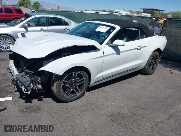 2020 Ford Mustang EcoBoost with VIN 1FATP8UH5L5112720, listed as a IAAI auction lot 42626596 with Not provided miles and . Bid and sale history available at DreamBid. Image 2.