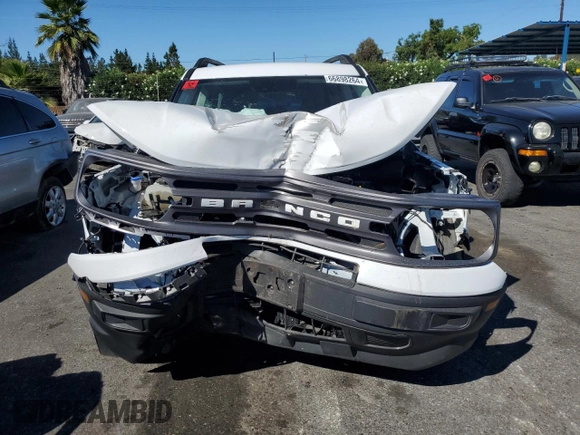2023 Ford Bronco Sport Big Bend with VIN 3FMCR9B68PRE02119, listed as a Copart auction lot 66898264 with 8,043 mi miles and Salvage title. Bid and sale history available at DreamBid. Image 5.