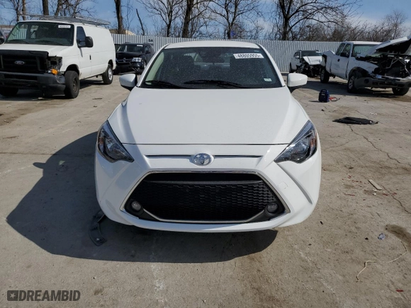 2019 Toyota Yaris Sedan L with VIN 3MYDLBYV6KY503059, listed as a Copart auction lot 48805955 with NaN miles and Salvage Title. Bid and sale history available at carsss.com. Image 5.