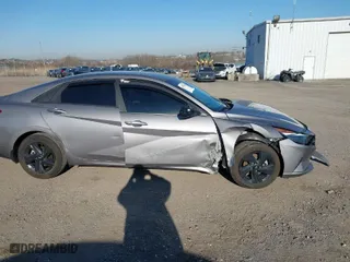 2023 Hyundai Elantra SEL with VIN KMHLM4AG9PU566192, listed as a IAAI auction lot 41763506 with 17,813 mi miles. Bid and sale history available at carsss.com. Image 6.