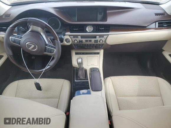 2017 Lexus ES with VIN 58ABK1GG4HU037959, listed as a Copart auction lot 53280735 with 0 mi miles and Salvage Title. Bid and sale history available at carsss.com. Image 8.