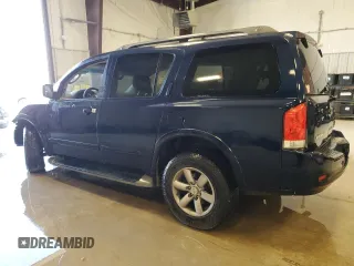 2010 Nissan Armada Titanium z VIN 5N1BA0ND1AN605968, wystawiony jako Copart lot #46100125 z przebiegiem Nie podano mil oraz Czysty tytuł • Clean title. Historia ofert i sprzedaży dostępna na DreamBid. Obrazek 2.