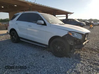 2018 Mercedes-Benz GLE 350 with VIN 4JGDA5HBXJB072987, listed as a Copart auction lot 52498715 with Not provided miles and Salvage title. Bid and sale history available at DreamBid. Image 4.