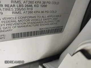 2022 Audi Q3 S line Premium z VIN WA1DECF34N1086088, wystawiony jako IAAI lot #42102694 z przebiegiem 81 530 mil mil oraz . Historia ofert i sprzedaży dostępna na DreamBid. Obrazek 9.