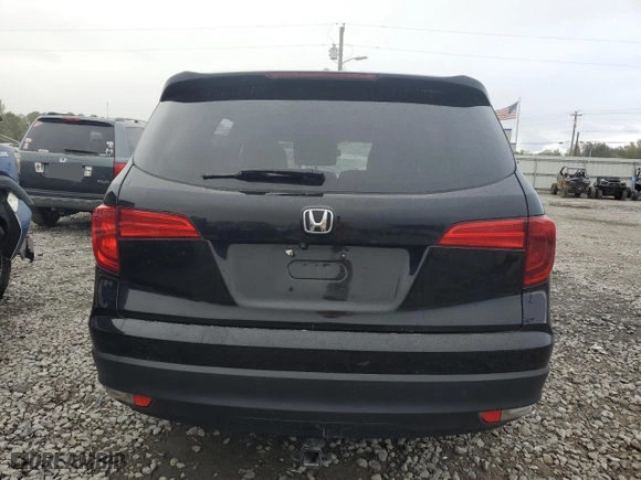 2017 Honda Pilot EX-L with VIN 5FNYF5H50HB000754, listed as a Copart auction lot 79687394 with 0 mi miles and Salvage Title. Bid and sale history available at carsss.com. Image 6.