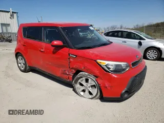 2015 Kia Soul + with VIN KNDJP3A54F7761822, listed as a Copart auction lot 54149465 with 81,220 mi miles and Salvage Title. Bid and sale history available at DreamBid. Image 4.