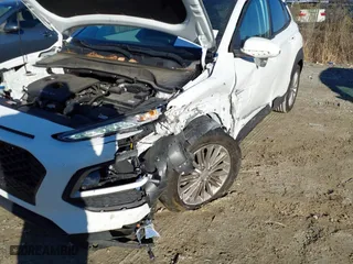 2021 Hyundai Kona SEL with VIN KM8K22AA9MU736208, listed as a IAAI auction lot 41452138 with 64,339 mi miles. Bid and sale history available at carsss.com. Image 6.