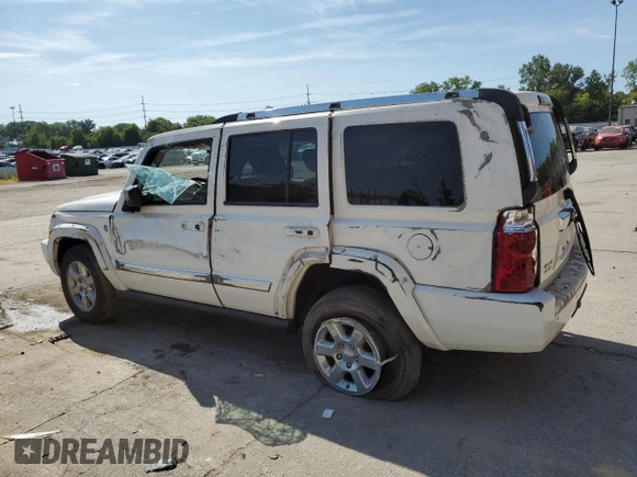 2006 Jeep Commander Limited with VIN 1J8HG58286C327182, listed as a Copart auction lot 68340774 with 167,769 mi miles and Salvage Title. Bid and sale history available at carsss.com. Image 2.
