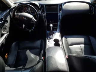 2016 Infiniti Q50 2.0t Premium with VIN JN1CV7AR1GM252477, listed as a Copart auction lot 50383735 with 162,622 mi miles and Salvage Title. Bid and sale history available at carsss.com. Image 8.