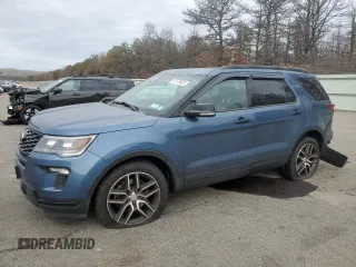 2018 Ford Explorer Sport with VIN 1FM5K8GT6JGC60079, listed as a Copart auction lot 47173625 with Not provided miles and Salvage title. Bid and sale history available at DreamBid. Image 1.