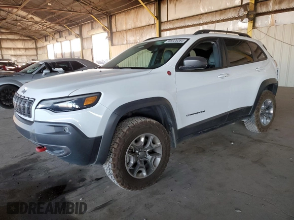 2019 Jeep Cherokee Trailhawk Elite with VIN 1C4PJMBX0KD314515, listed as a Copart auction lot 86926364 with 89,422 mi miles and Salvage Title. Bid and sale history available at carsss.com. Image 1.
