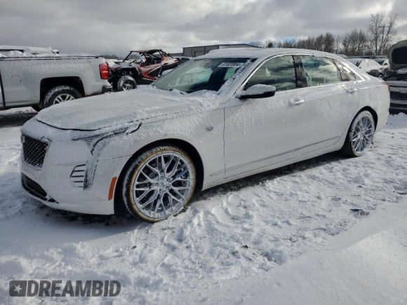 2019 Cadillac CT6 Luxury AWD with VIN 1G6KB5RS6KU117942, listed as a Copart auction lot 81820954 with Not provided miles and Salvage title. Bid and sale history available at DreamBid. Image 1.