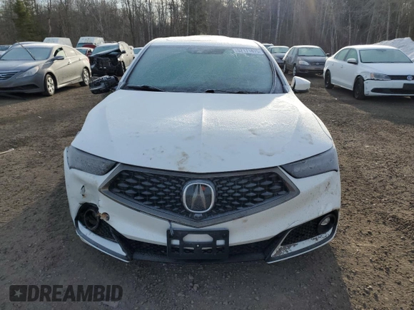 2019 Acura TLX w/Advance Pkg with VIN 19UUB3F87KA800500, listed as a Copart auction lot 52171675 with 76,641 mi miles and Clean Title. Bid and sale history available at carsss.com. Image 5.