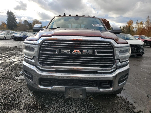 2019 Ram 3500 Laramie with VIN 3C63RRJLXKG533124, listed as a Copart auction lot 45530145 with 145,919 mi miles and Salvage Title. Bid and sale history available at carsss.com. Image 5.